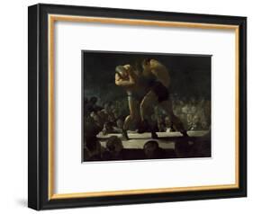 Club Night, 1907-George Bellows-Framed Art Print