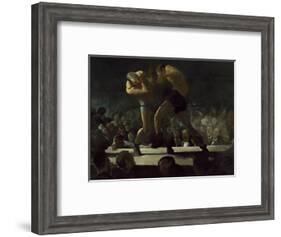 Club Night, 1907-George Bellows-Framed Art Print