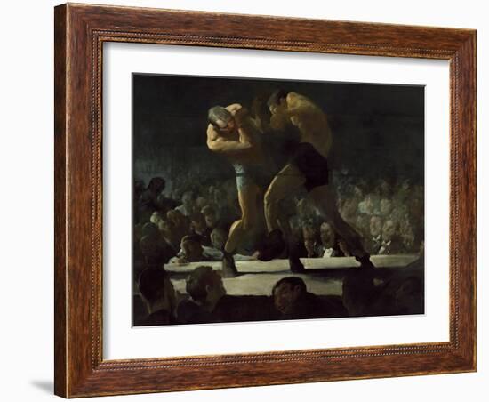 Club Night, 1907-George Bellows-Framed Art Print