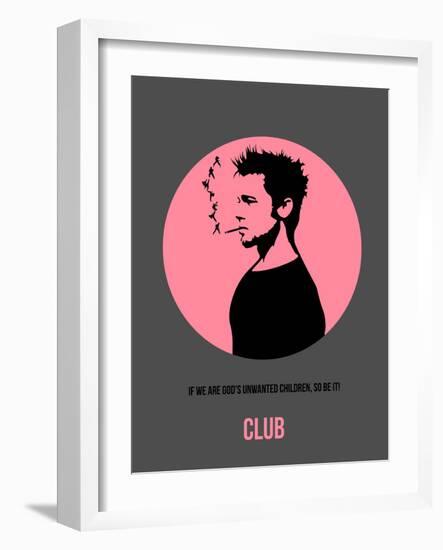 Club Poster 1-Anna Malkin-Framed Art Print