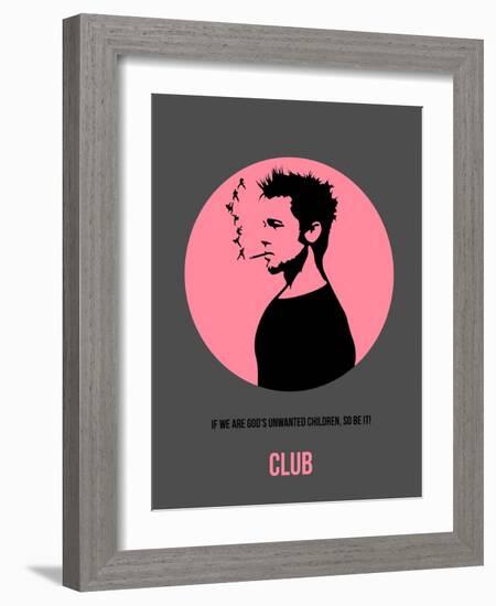 Club Poster 1-Anna Malkin-Framed Art Print