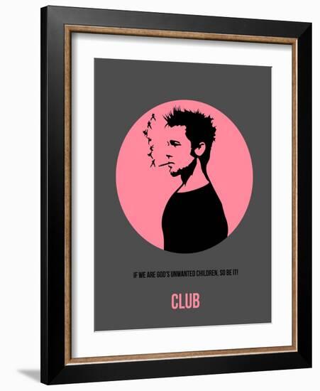 Club Poster 1-Anna Malkin-Framed Art Print