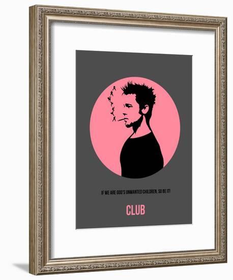 Club Poster 1-Anna Malkin-Framed Art Print