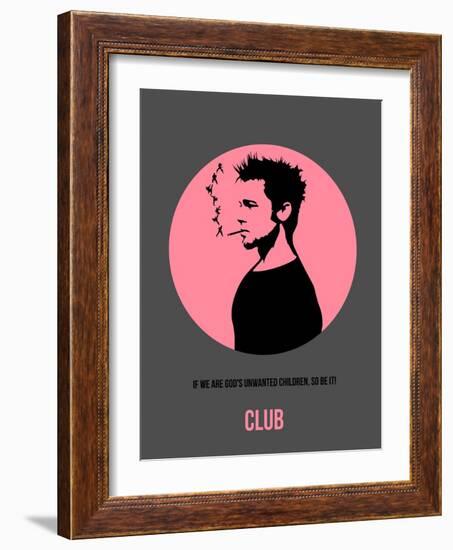 Club Poster 1-Anna Malkin-Framed Art Print