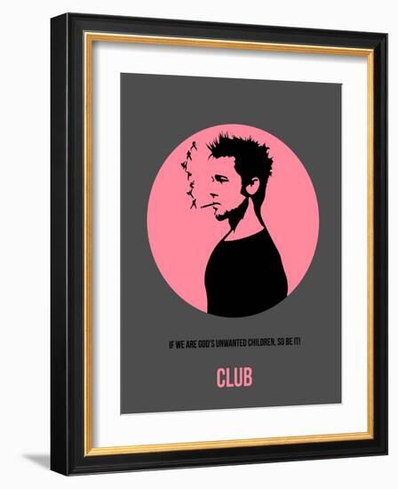 Club Poster 1-Anna Malkin-Framed Art Print