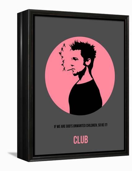 Club Poster 1-Anna Malkin-Framed Stretched Canvas