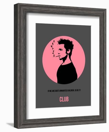 Club Poster 1-Anna Malkin-Framed Art Print