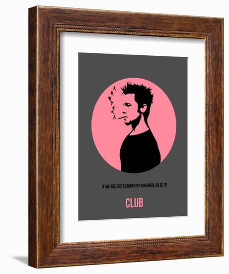 Club Poster 1-Anna Malkin-Framed Art Print