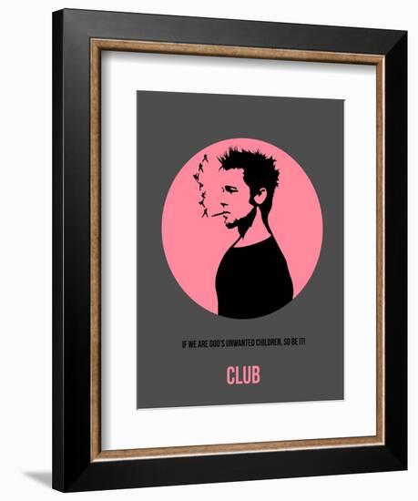 Club Poster 1-Anna Malkin-Framed Art Print