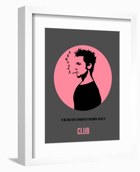 Club Poster 1-Anna Malkin-Framed Art Print