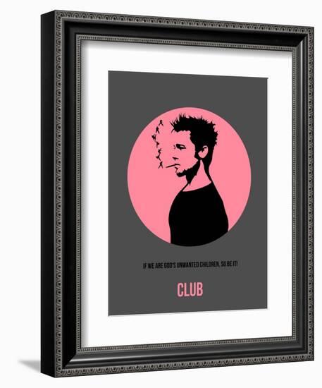 Club Poster 1-Anna Malkin-Framed Art Print