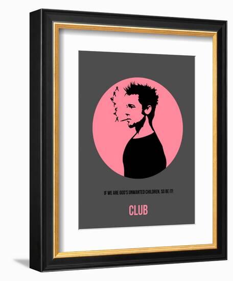 Club Poster 1-Anna Malkin-Framed Art Print