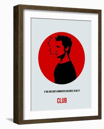 Club Poster 2-Anna Malkin-Framed Art Print