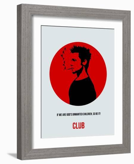 Club Poster 2-Anna Malkin-Framed Art Print