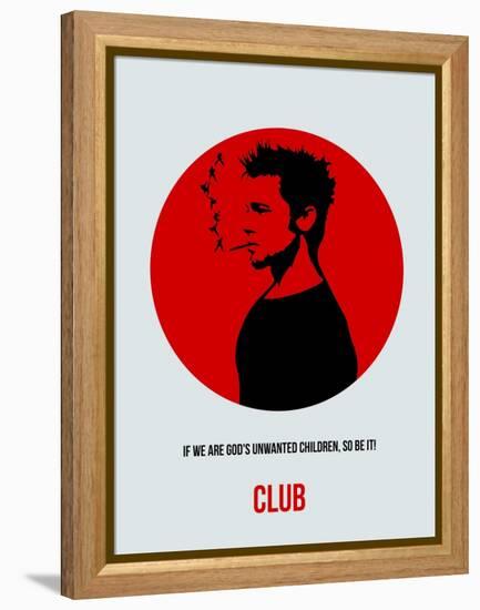 Club Poster 2-Anna Malkin-Framed Stretched Canvas