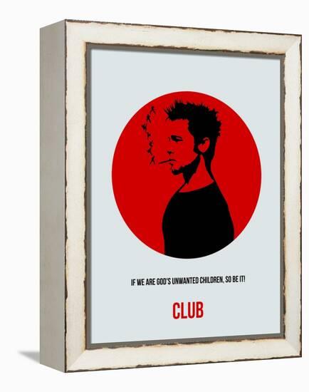 Club Poster 2-Anna Malkin-Framed Stretched Canvas