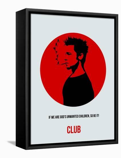 Club Poster 2-Anna Malkin-Framed Stretched Canvas