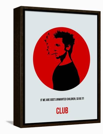 Club Poster 2-Anna Malkin-Framed Stretched Canvas