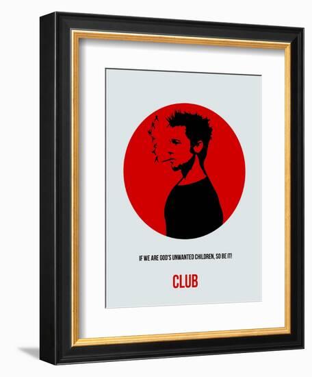 Club Poster 2-Anna Malkin-Framed Premium Giclee Print