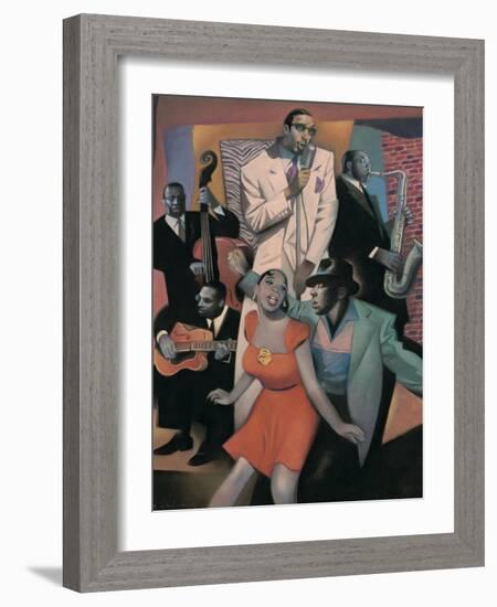 Club Zanzibar-Gary Kelley-Framed Art Print