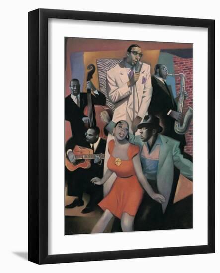 Club Zanzibar-Gary Kelley-Framed Art Print