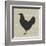 Cluck, Cluck-Sabine Berg-Framed Art Print