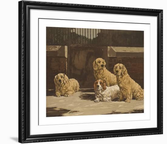 Clumbers-Reuben Ward Binks-Framed Premium Giclee Print