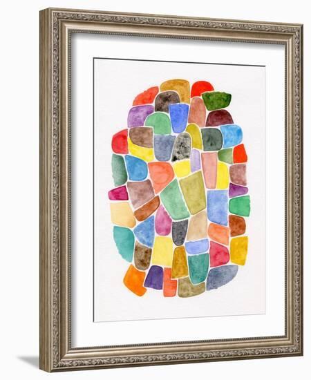 Cluster I-Nikki Galapon-Framed Art Print