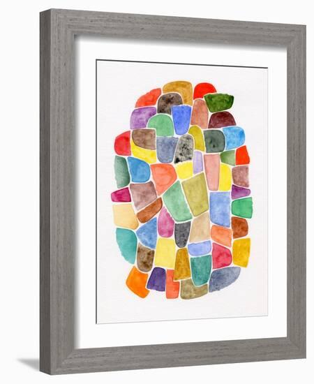 Cluster I-Nikki Galapon-Framed Art Print