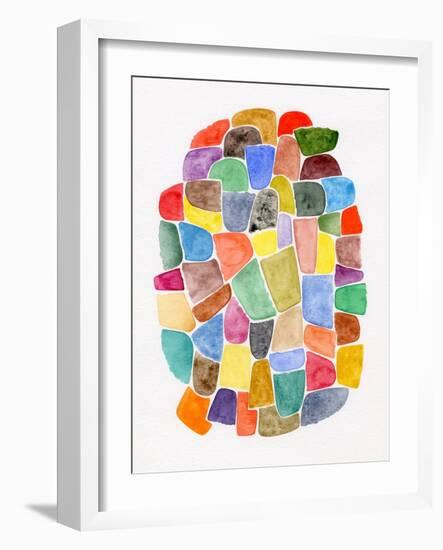 Cluster I-Nikki Galapon-Framed Art Print