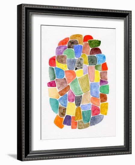 Cluster I-Nikki Galapon-Framed Art Print