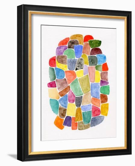 Cluster I-Nikki Galapon-Framed Art Print