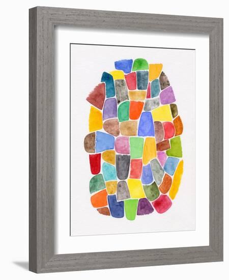 Cluster II-Nikki Galapon-Framed Art Print