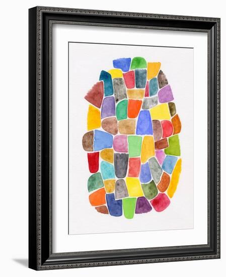 Cluster II-Nikki Galapon-Framed Art Print