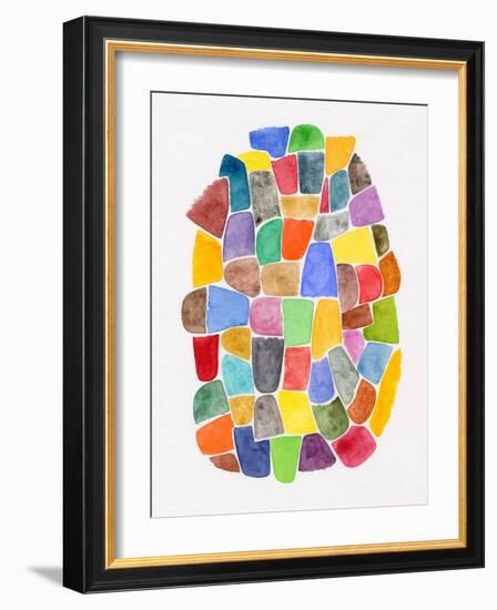 Cluster II-Nikki Galapon-Framed Art Print