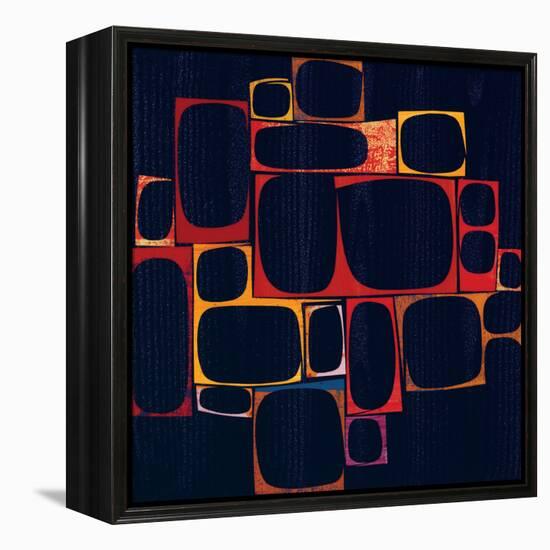 Cluster-Rex Ray-Framed Stretched Canvas