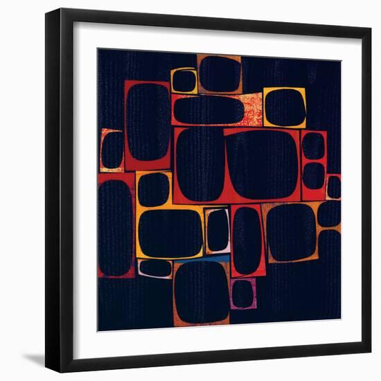 Cluster-Rex Ray-Framed Art Print