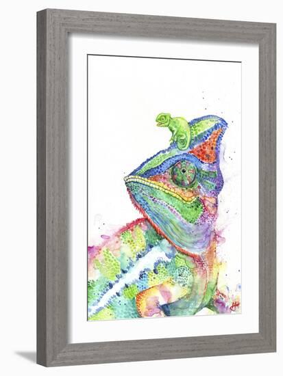 Clutcha'Chameleons-Marc Allante-Framed Giclee Print