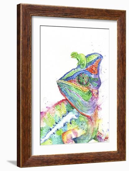 Clutcha'Chameleons-Marc Allante-Framed Giclee Print