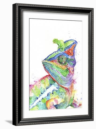 Clutcha'Chameleons-Marc Allante-Framed Giclee Print