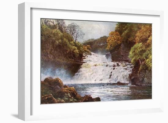 Clyde, Falls, Lanark-Sutton Palmer-Framed Art Print