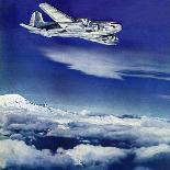 "Flight Above Clouds," August 17, 1940-Clyde H. Sunderland-Framed Giclee Print