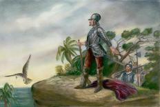 Balboa's Discovery of the Pacific-Clyde O. De Land-Premier Image Canvas