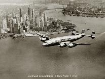 Lockheed Constellation, New York 1950-Clyde Sunderland-Art Print