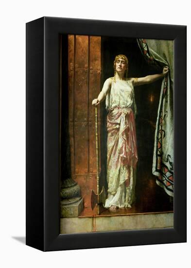 Clytemnestra, 1882-John Collier-Framed Premier Image Canvas