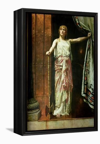 Clytemnestra, 1882-John Collier-Framed Premier Image Canvas