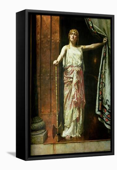 Clytemnestra, 1882-John Collier-Framed Premier Image Canvas