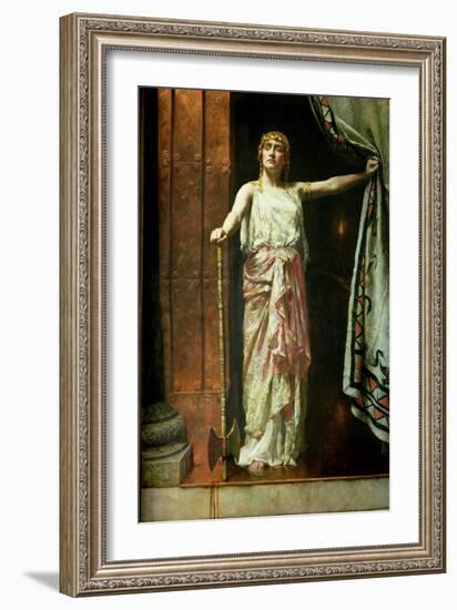 Clytemnestra, 1882-John Collier-Framed Giclee Print