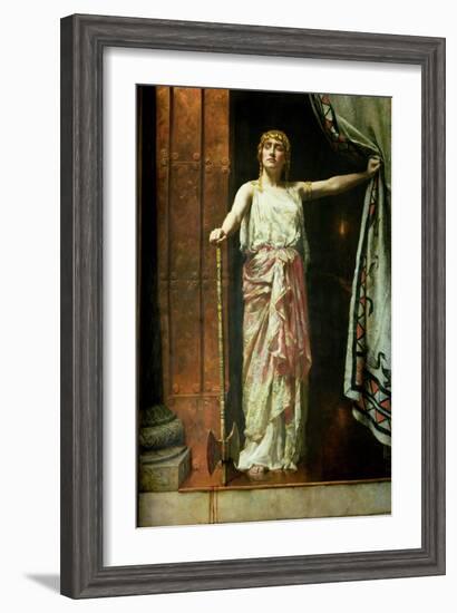 Clytemnestra, 1882-John Collier-Framed Giclee Print