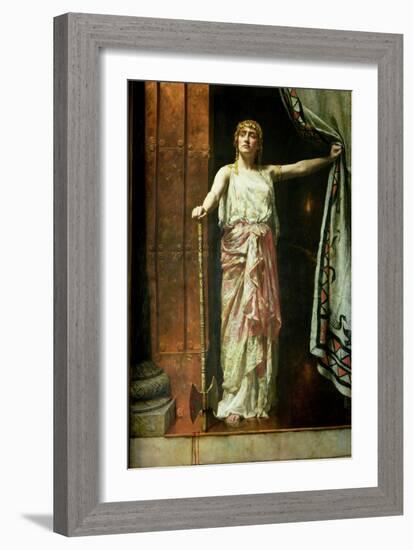 Clytemnestra, 1882-John Collier-Framed Giclee Print